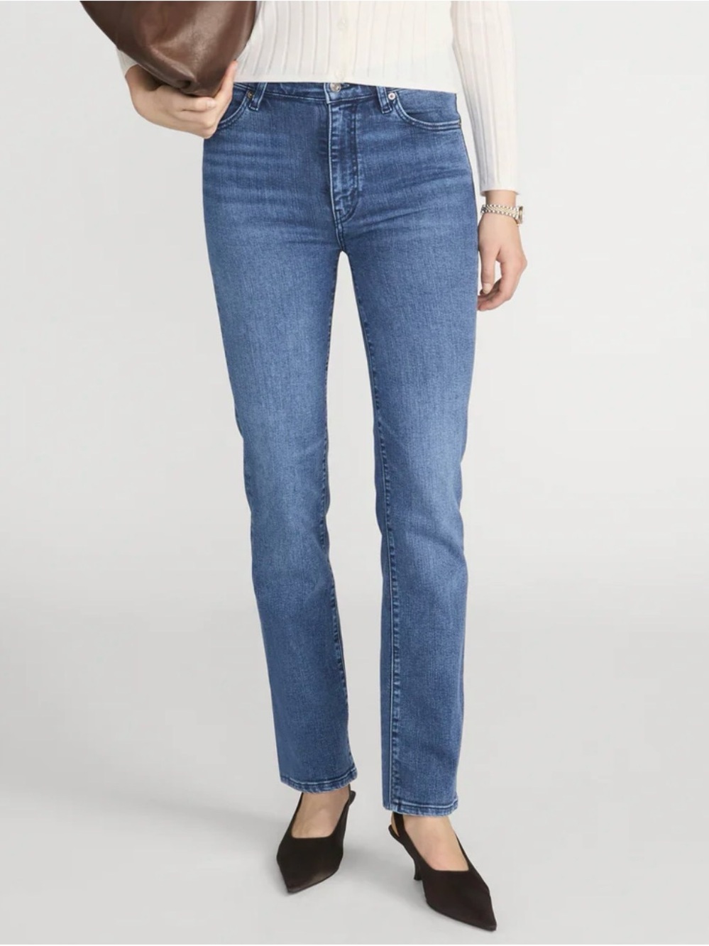 Frame Le Sleek Straight Denim Jeans Size 30